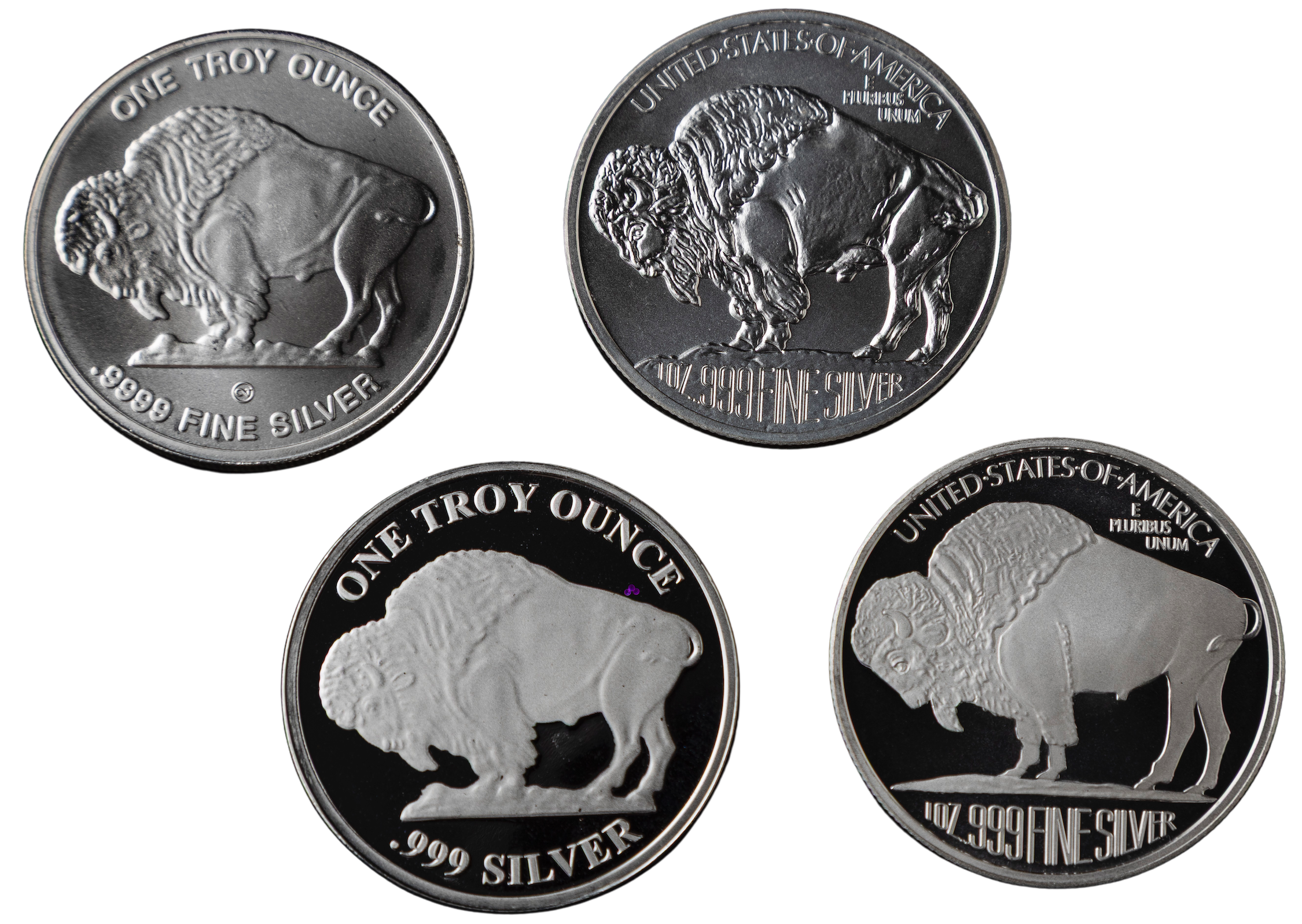 1 Ounce Buffalo Silver Rounds (Various Mints) | Battalion Metals